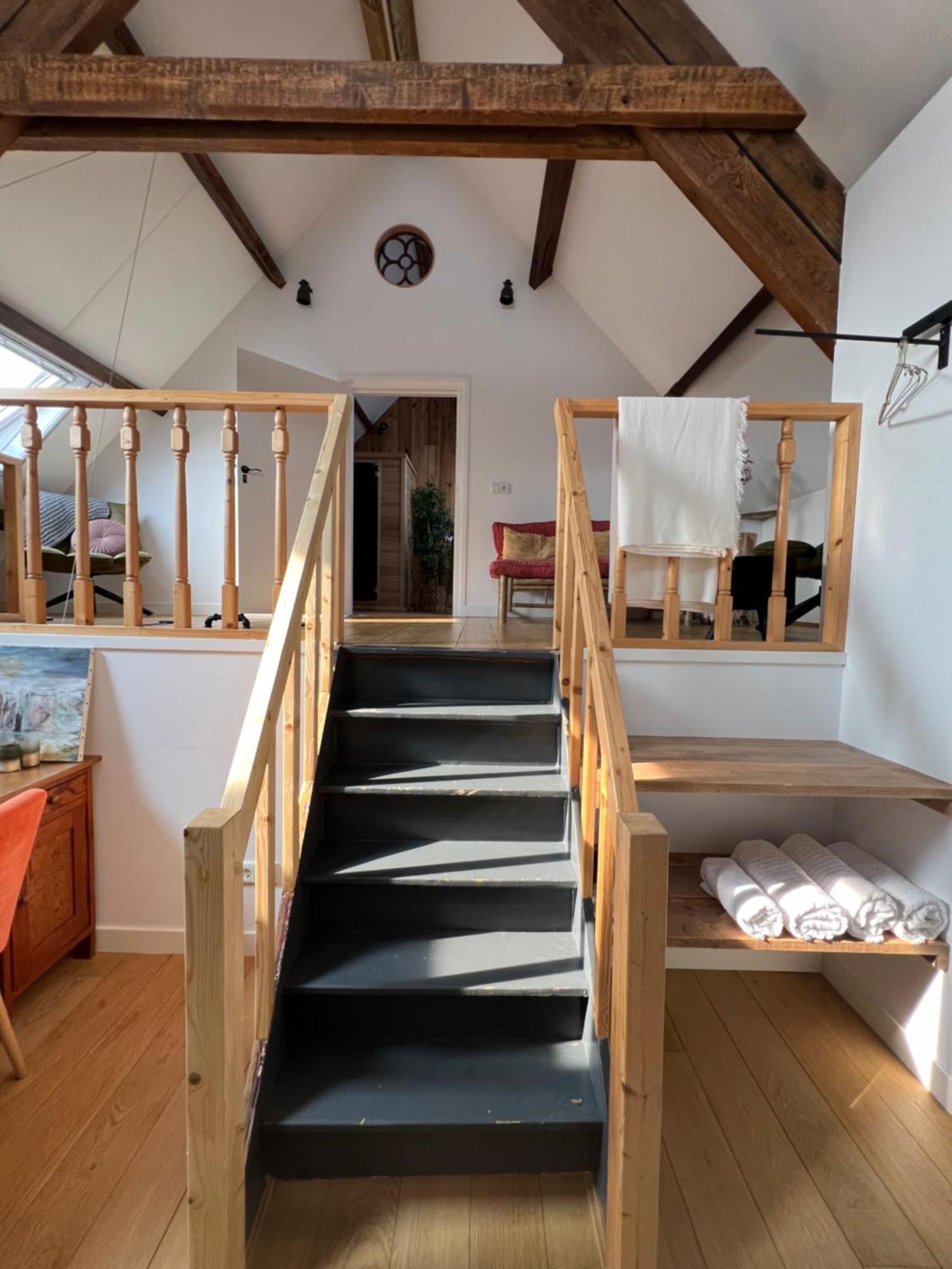 B & B 'Droom In De Polder De Suite Met Prive Sauna Arnemuiden Exterior photo